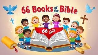 66 Books of the Bible  Old and New Testament for Kids  Bible school for kids [upl. by Groh278]