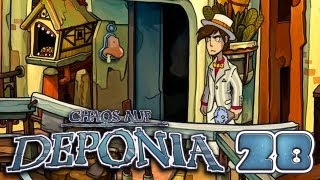 Lets Play Chaos auf Deponia 028 Deutsch HD  Der tollste Papi der Welt [upl. by Peirsen]