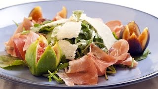 How to Make a Fig Arugula and Prosciutto Salad [upl. by Mata]