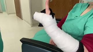 Ulnar Gutter Cast [upl. by Ahsiele]