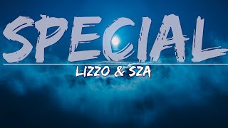 Lizzo amp SZA  Special Clean Lyrics  Full Audio 4k Video [upl. by Corabel24]