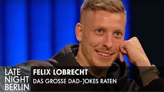 DadJokesRaten mit Felix Lobrecht  Online Exclusive  Late Night Berlin  ProSieben [upl. by Enait]