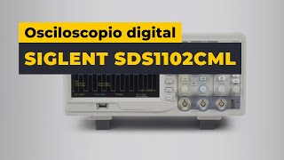 Osciloscopio digital SIGLENT SDS1102CML [upl. by Cahan]