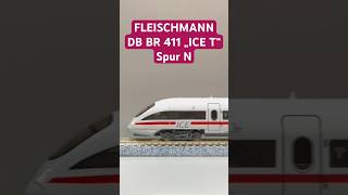 shortFLEISCHMANN DB BR411 quotICETquot Spur N modellbahn fleischmann eisenbahn modeltrains nゲージ [upl. by Divan]