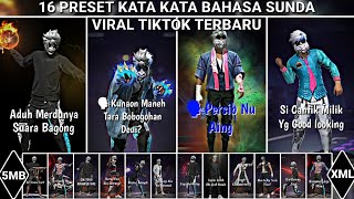 16 PRESET KATA KATA BAHASA SUNDA VIRAL TIKTOK TERBARU 5MB XMLSOUND💙 [upl. by Hecht]