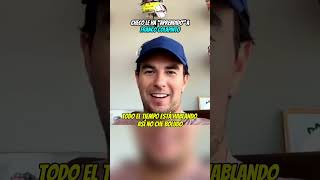 Checo se volvió argentino 🇦🇷 Qué palabras nuevas aprendió 🇲🇽 F1 checoperez FrancoColapintoEnF1 [upl. by Elvis]