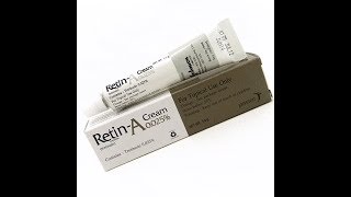 RetinA cream Tretinoin [upl. by Idaline496]