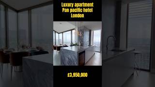 Touring luxury apartment in Pan Pacific hotel in Central London [upl. by Nilde]