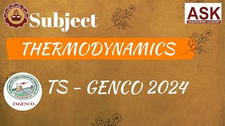 Modified Rankine Ideal and Real gases Compressibility factor Gas mixture  TS GENCO 2024  ASK [upl. by Hildagarde180]