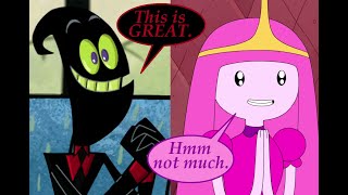 Nergal And Princess Bubblegum Voice Actors MartinJarvis HyndenWalch [upl. by Akihsay574]