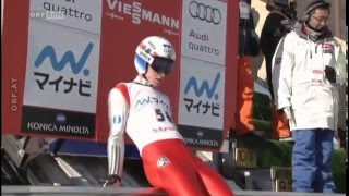 Anders Fannemel Sapporo 2016 1435m  old HR ORF [upl. by Malita782]