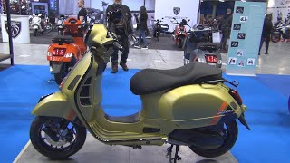 Piaggio Vespa GTS Super 300 Motorcycle 2023 Exterior and Interior [upl. by Mintun]