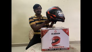 BEST BUDGET DUAL VISOR HELMET  GLIDERS STREAM DV HELMET  REVIEW  RECOMMENDED FOR LONG RIDES [upl. by Crowell266]