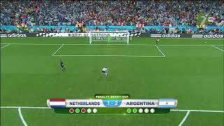 Holanda 🇳🇱vs Argentina 🇦🇷 Penales 24 Semifinales Mundial Brasil 🏆🇧🇷 2014 TV Azteca  Mayor Cálida [upl. by Shandy]