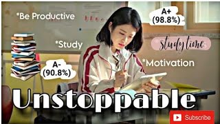 Unstoppable📚🔥Study Motivation from Kdrama🇰🇷studymotivation studentmotivation unstoppable viral [upl. by Sille]