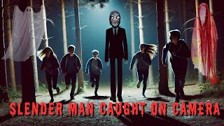 The Slender man caught on camera Horror Story [upl. by Shane]