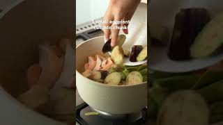 Sinigang na Salmon Belly sa Miso sinigang filipinofood recipevideo salmonrecipes [upl. by Attenauq]