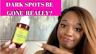 GOOD MOLECULES DISCOLORATION SERUM DOES IT WORK Scientist Seankbeauty [upl. by Flemming]