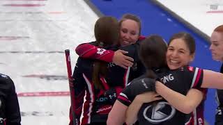 Unreal Rachel Homan steals extra end to win 13th Grand Slam  Champions Cup Highlights [upl. by Idell]