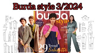 Burda style 32024 full preview 🌹🌷 [upl. by Mizuki]