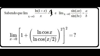 Calculo de um limite  Apoio em limites notaveis [upl. by Beatriz]