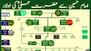 Family Tree of Hazrat Ali  Lineage of Imam Hussain  Nasheed by calmislamicmusic [upl. by Egiap]