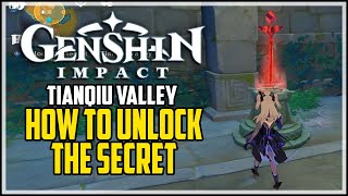 Secret of Tianqiu Valley Solution Genshin Impact [upl. by Retep]