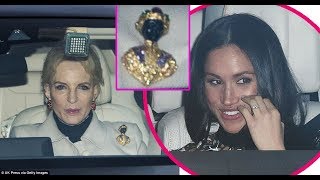 Princess Michael of Kent apologises for wearing a racist Blackamoor brooch to meet Meghan [upl. by Survance]