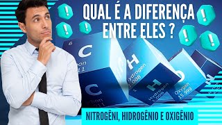 VOCÊ SABE Como é feito o NITROGÊNIO o HIDROGÊNIO e o OXIGÊNIO   E quais são suas DIFERENÇAS [upl. by Manton]