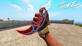 New TALON KNIFE SCYTHE  40 KILLS INSANE BLOOD STRIKE GAMEPLAY ULTRA GRAPHICS [upl. by Ahsir]