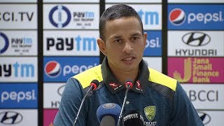 Kohlis wicket was crucial for us Khawaja [upl. by Ahsiya605]