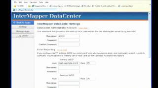 Configuring InterMapper DataCenter [upl. by Safier315]