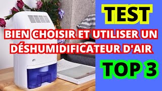 Comment et quel Déshumidificateur dair choisir en 2023 TOP 3 des meilleurs  test SILVERCREST lidl [upl. by Douglass]