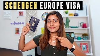 SCHENGEN VISA FOR INDIANS  Documents Required Cost amp How to Apply for Europe Tourist Visa [upl. by Trebla]