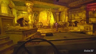 Pharaohs Fury Dark Ride Lotte World Theme Park  Similar to Indiana Jones Ride [upl. by Leirda]