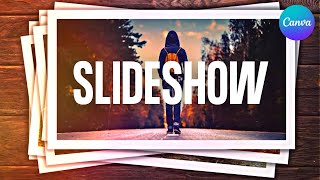 Slideshow Animation Tutorial in Canva  Photo Slideshow [upl. by Mccullough]