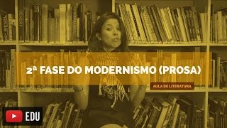 Literatura Brasileira 2ª Fase do modernismo prosa Aula 18 [upl. by Theodoric]