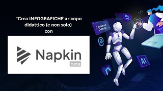 Infografiche a scopo didattico e non solo con Napkin AI [upl. by Anuaek]