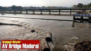 Vaigai River from AV Bridge Madurai [upl. by Goodspeed]