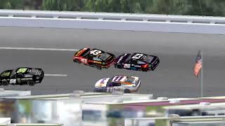 Erik Jones 2024 talladega crash nr2003 reenactment [upl. by Nadnerb797]