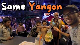 Real Street Life Yangon Myanmar [upl. by Eiblehs908]