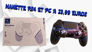 JE TESTE POUR VOUS une manette ACE GAMER vraiment pas cher [upl. by Petrine260]