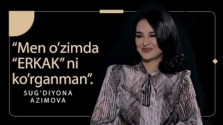 Sugdiyona Azimova quotMen ozimda quotERKAKquotni korganmanquot quotTaraflarquot dasturi mehmoni [upl. by Zeculon]