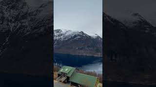 Ljøen Aussichtspunkt in den Geiranger Fjord  viewpoint utsiktspunkt geiranger fjord landscape [upl. by Herwick]