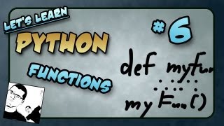 Lets Learn Python  Basics 6 of 8  Functions [upl. by Jill]