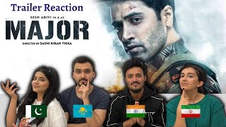 Major movie trailer reaction  Avidi sesh  Prakash Raj  saiee manjrekar reaction [upl. by Andres468]