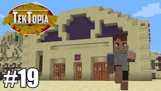 TekTopia 19  Children of the Village Minecraft Villager Mod [upl. by Josler]