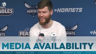 Media Availability Davis Bertans  2102024 [upl. by Lipsey977]