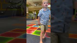 Reverse walks with shopping cart 🛒 15monthsold [upl. by Mandi62]