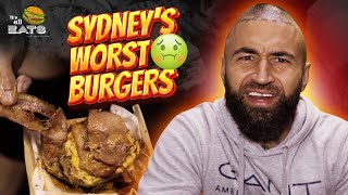 Sydneys WORST RATED Burgers  Its All Eats [upl. by Mark3]